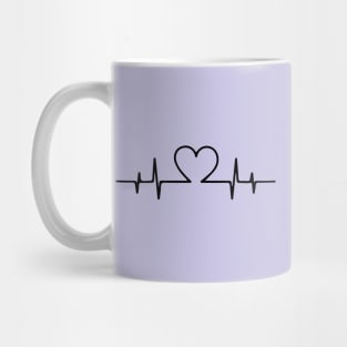 heart Heartbeat Mug